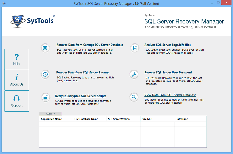SQL Server Recovery Manager